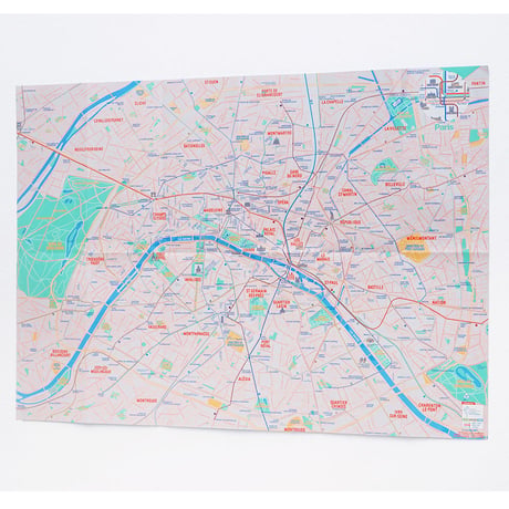 PARIS (gray) | City map