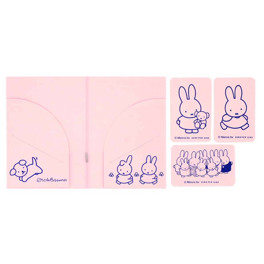 MIFFY pink | Miffy Passport cover 2 | ZERO PER