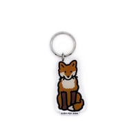 FOX [S] | Stand Up Keyring