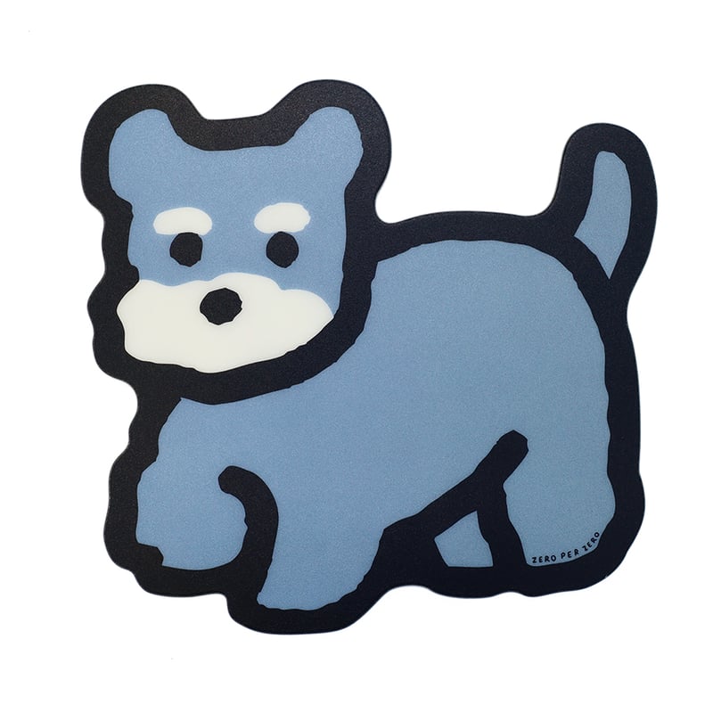SCHNAUZER | Mouse pad (DIE-CUT) | ZERO PER ZERO_JP