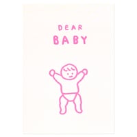 DEAR BABY | Pressed card