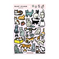 POINT STICKER-CAT | Sticker