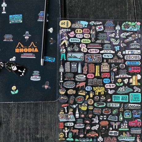 DIARY STICKER-SEOUL | Sticker