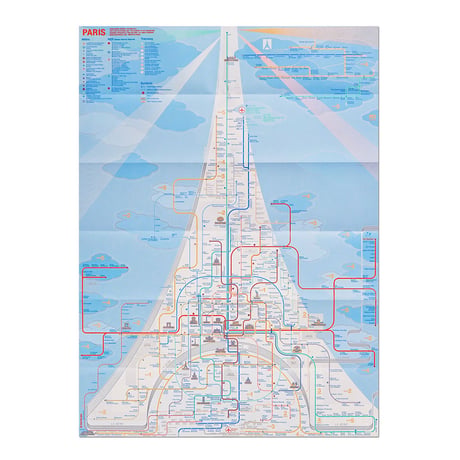 PARIS (gray) | City map