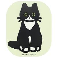 CAT (tuxedo) | Mouse pad (DIE-CUT)