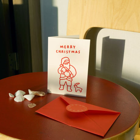 SANTA CLAUS | Christmas pressed card