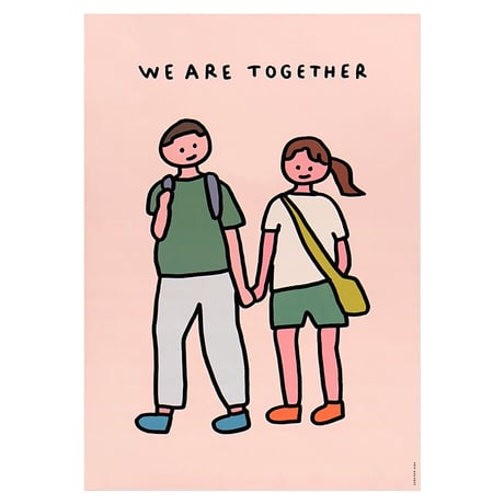 COUPLE2 (TOGETHER) | A3 poster（受注生産商品）