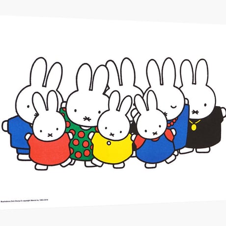 BIG FAMILY | Miffy A3 RISO poster