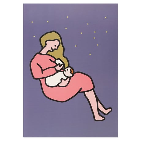 BOTTLE FEEDING | A3 poster（受注生産商品）