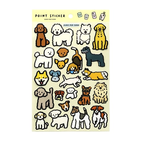 POINT STICKER-DOG | Sticker