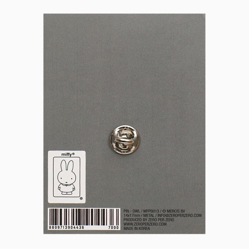 OWL | Miffy Pin | ZERO PER ZERO_JP