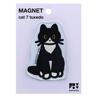 CAT tuxedo white | Magnet