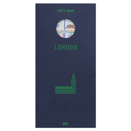 LONDON (navy) | City map