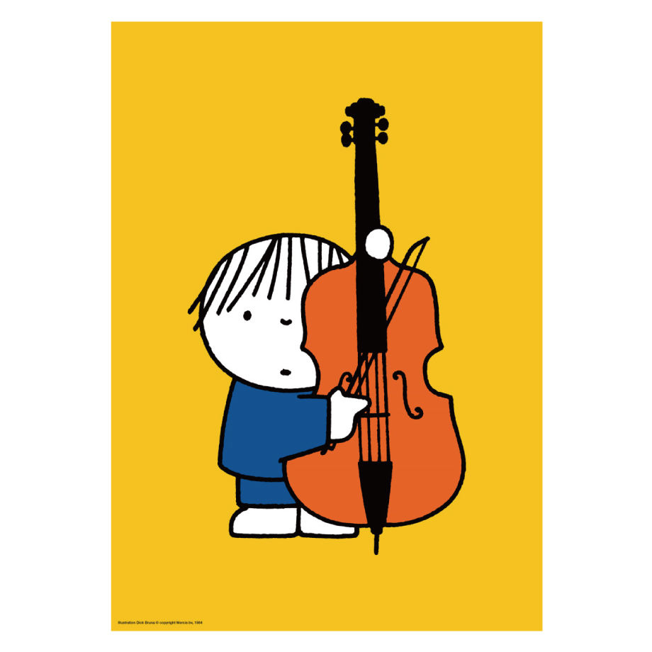 DOUBLE BASS | Miffy A2 poster | ZERO PER ZERO_JP
