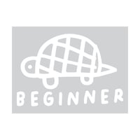 TURTLE BEGINNER | Contact paper sticker