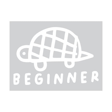 TURTLE BEGINNER | Contact paper sticker