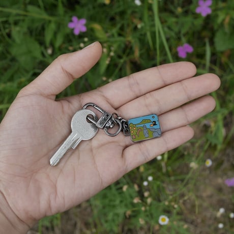 JEJU | Metal Keyring