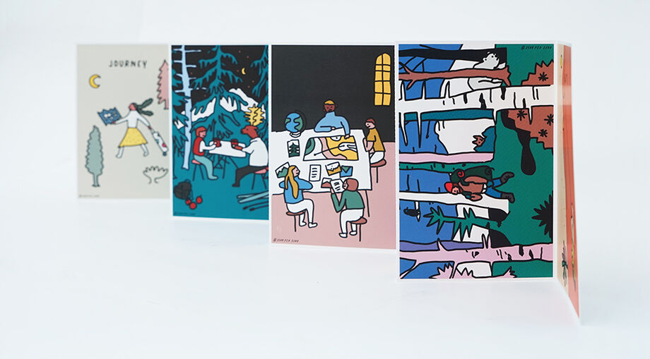 JOURNEY | Postcard set | ZERO PER ZERO_JP