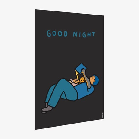 READING (GOOD NIGHT) | A3 poster（受注生産商品）