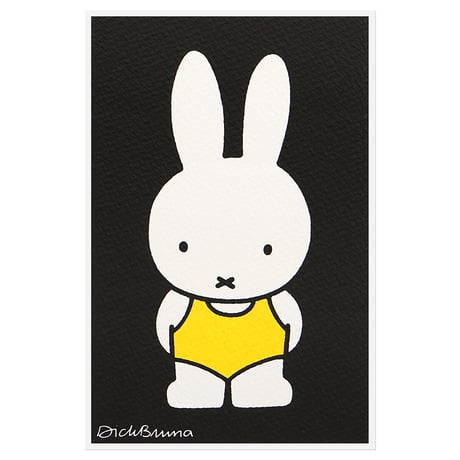 MIFFY SWIMSUIT | Miffy Silkscreen postcard