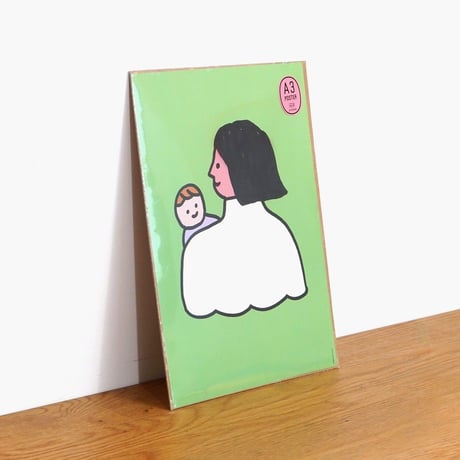PEEKABOO (OFFSET) | A3 poster（受注生産商品）