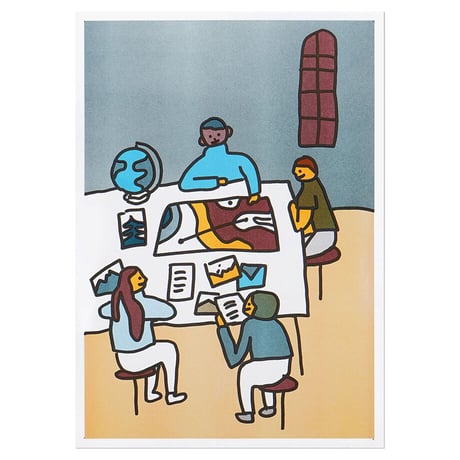 TRAVEL PLAN | A3 RISO poster（受注生産商品）