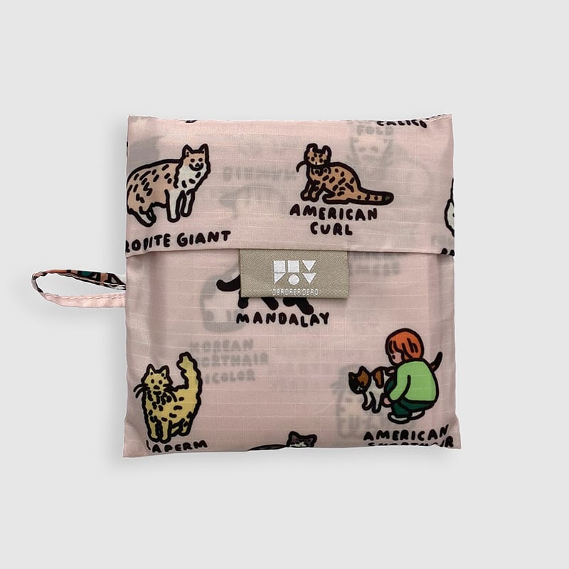 BAGGU スタンダード　エコバック　nature cat ネコ　ねこ　猫 BAGGU standard CAT (GRAPHIC DICTIONARY) | BAGGU