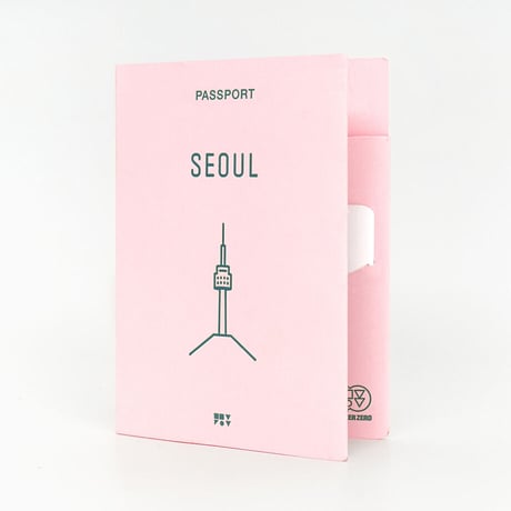 SEOUL pink | Passport cover