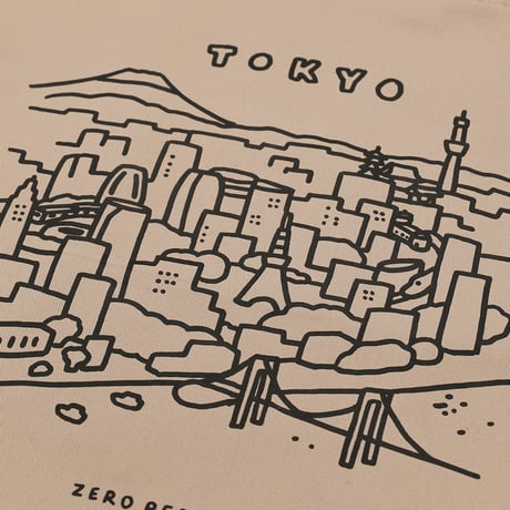 TOKYO beige | Eco bag