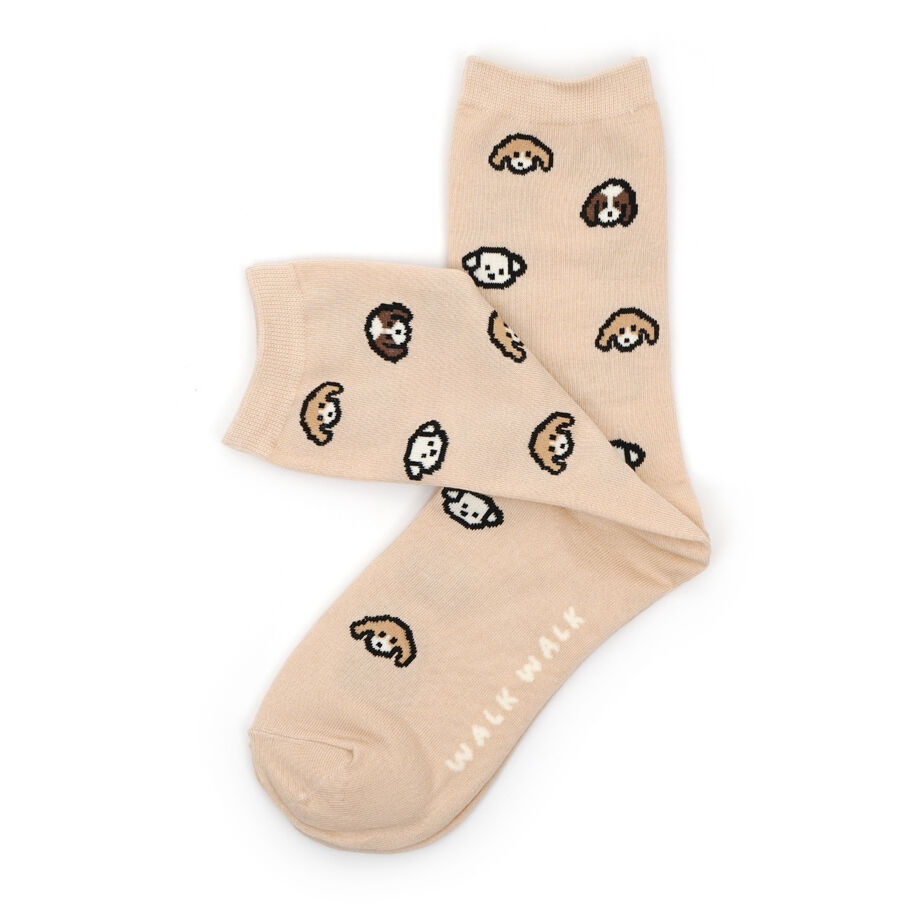 DOG Beige (M / 24cm) | Socks | ZERO PER ZERO_JP