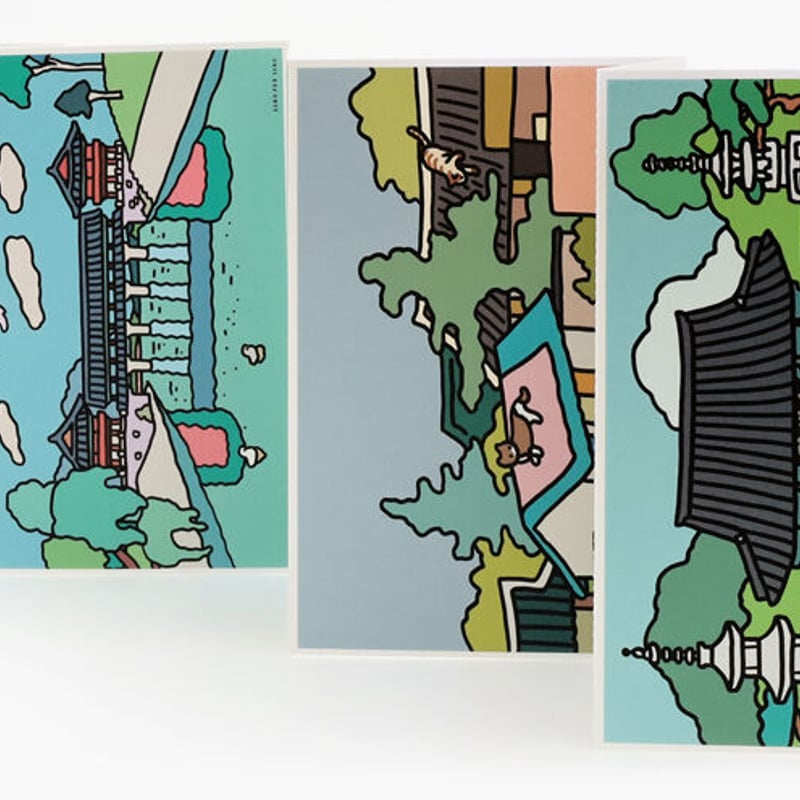 GYEONGJU | Postcard set | ZERO PER ZERO_JP