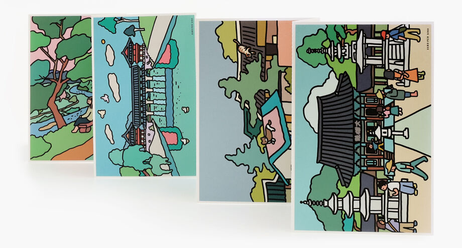GYEONGJU | Postcard set | ZERO PER ZERO_JP