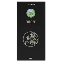 EUROPE (black) | City map