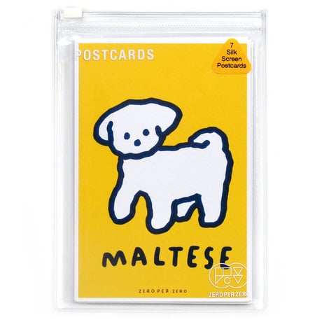DOG 2 | Silkscreen postcard set