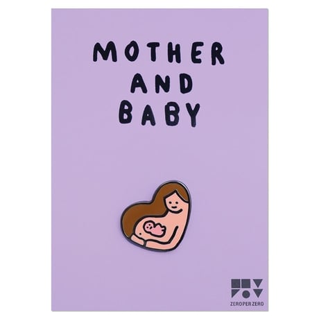 MOTHER AND BABY | Brooch