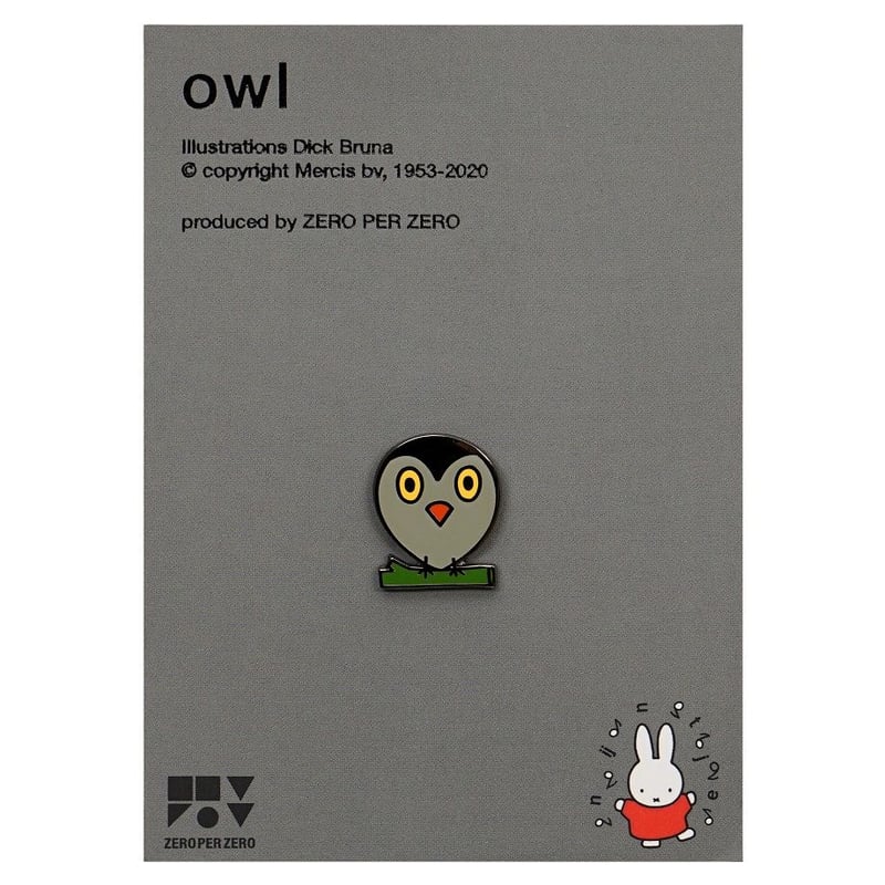 OWL | Miffy Pin | ZERO PER ZERO_JP