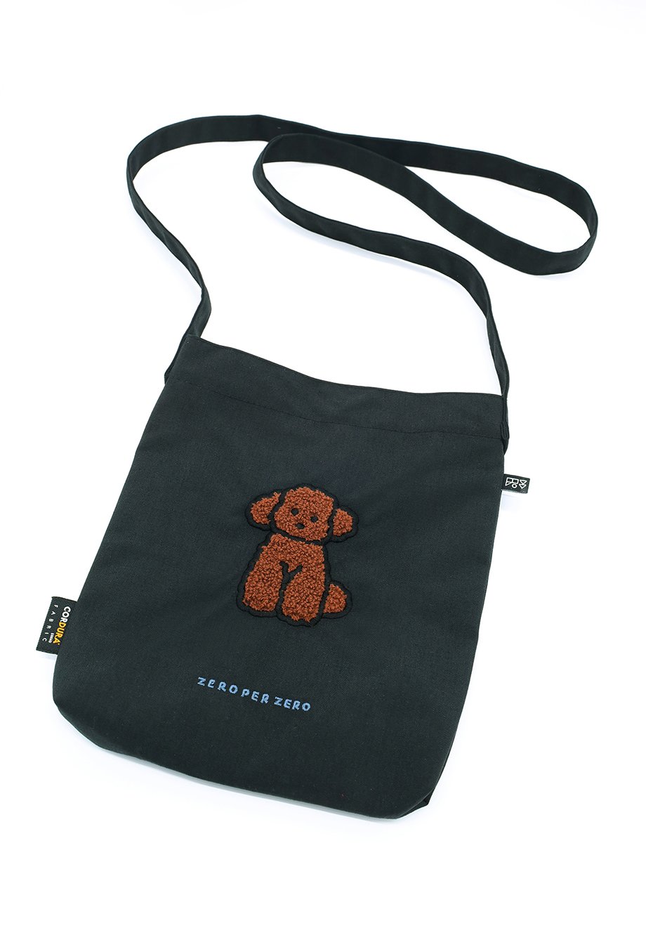 BROWN POODLE | Walk Walk Crossbag | ZERO PER ZE