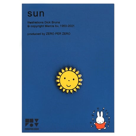 みぃふページ MIFFY THE GHOST | Miffy Pin | ZERO PER ZERO_JP
