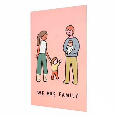 FAMILY OF FOUR 1 | A3 poster（受注生産商品）