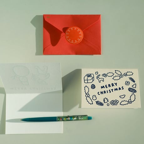 FRAME 2 | Christmas pressed card
