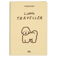 DOG beige | Passport cover 2