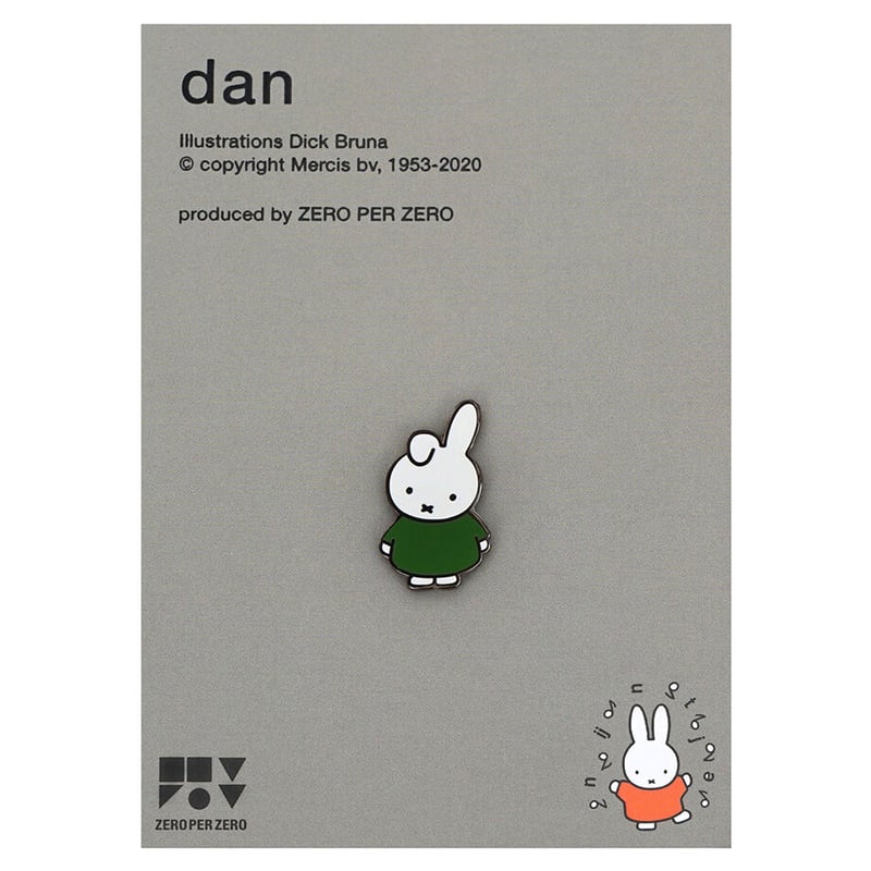 DAN | Miffy Pin | ZERO PER ZERO_JP