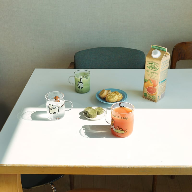 DOG 2 M | Glass cup | ZERO PER ZERO_JP