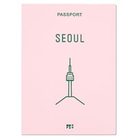 SEOUL pink | Passport cover