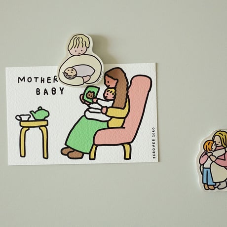 HUG | Silkscreen postcard set
