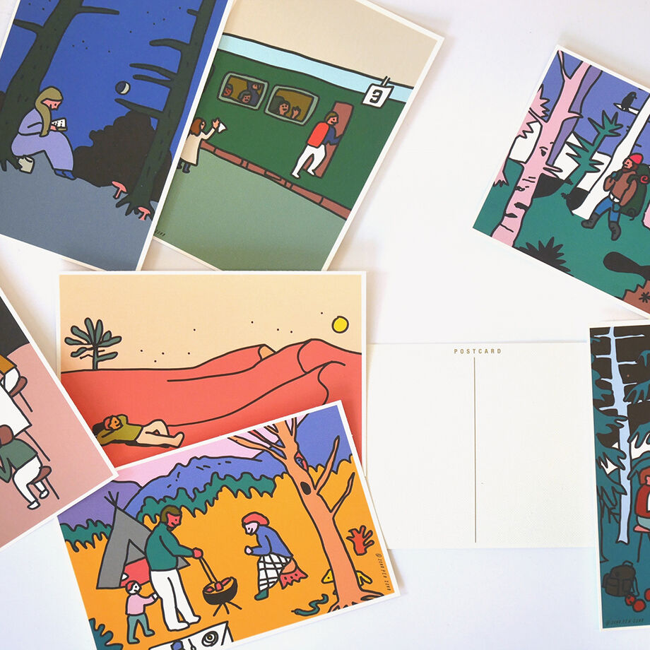 JOURNEY | Postcard set | ZERO PER ZERO_JP