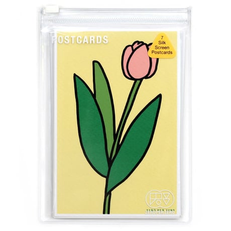 TULIP | Silkscreen postcard set