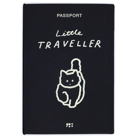 CAT black | Passport cover 2