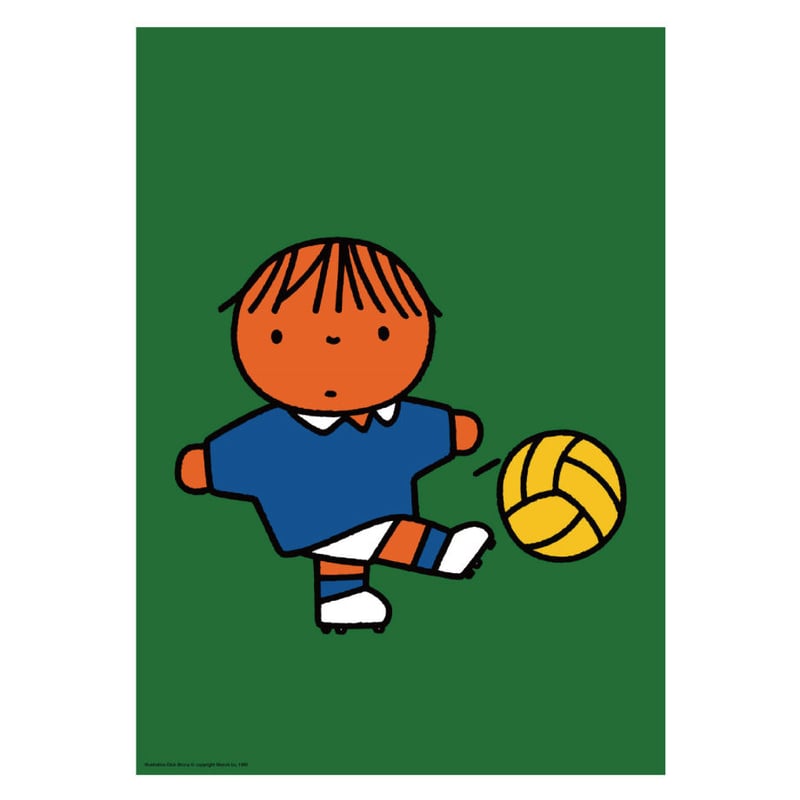 FOOTBALL | Miffy A2 poster | ZERO PER ZERO_JP
