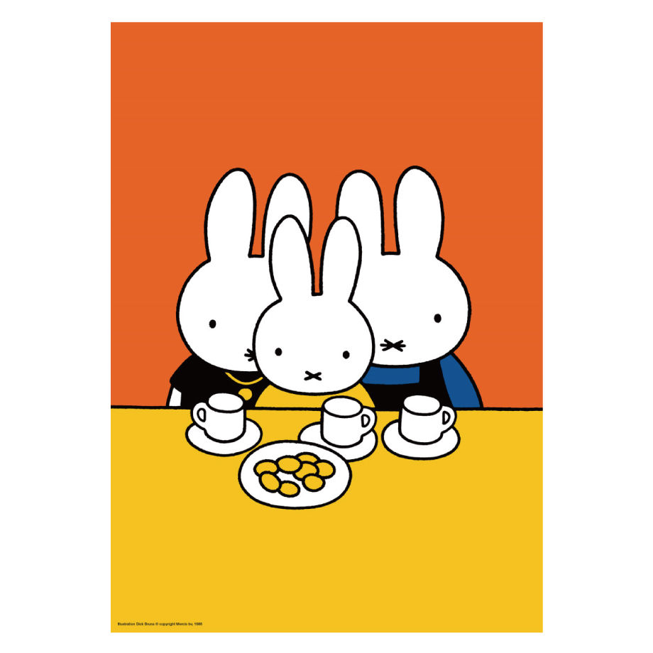 SNACK TIME | Miffy A2 poster | ZERO PER ZERO_JP
